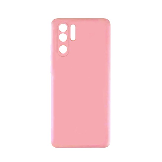 Silicone Case with Camera Shield for Huawei P30 Pro Pink